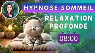 🌙Hypnose Somnifère Antistress pour Dormir I Relaxation Profonde I Version Longue 8h🌙 [upl. by Tobin719]