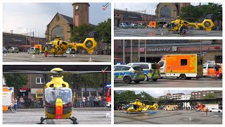 2024 07 21 RTH DHWFH Tragisches Unglück am Hagener Hauptbahnhof  Junge Frau schwerst verletzt [upl. by Meece]