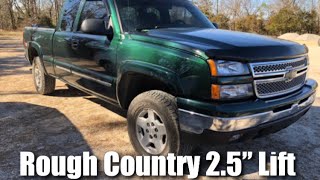 Rough Country Leveling Kit on 9906 07 Classic Silverado 1500 [upl. by Oecile]