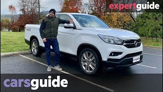 SsangYong Musso XLV 2019 review [upl. by Strade]