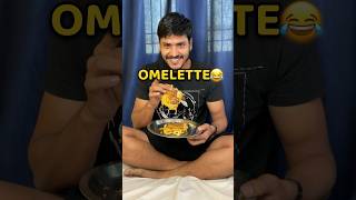 Bread Omelette sahi bana na  😂 shorts vlog minivlog recipe [upl. by Jacobsohn]