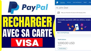 Comment Recharger Son Compte Paypal Avec Sa Carte Visa  En 2025 [upl. by Tubb]