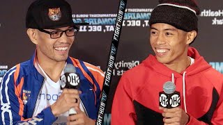 NONITO DONAIRE VS REYMART GABALLO  FULL FINAL PRESS CONFERENCE amp FACE OFF VIDEO [upl. by Ramin]