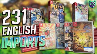 231 Switch Imports with English Ultimate Collectors Guide to Import Exclusives [upl. by Sirrom]