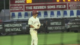 Hartselle sweeps Homewood to advance to the second round of the AHSAA 6A State Baseball Playoffs [upl. by Jobye]