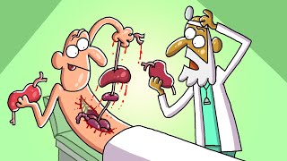 Cartoon Box Top 10 Surgeries  The BEST of Carton Box  Hilarious Surgery Compilation [upl. by Cantone]