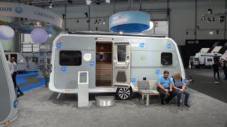 New model 2024 KNAUS AZUR 500 caravan [upl. by Nauqes196]