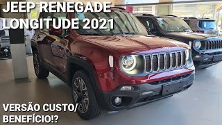 Jeep Renegade Longitude 2021  Melhor custo benefício da linha Renegade [upl. by Zetrac492]