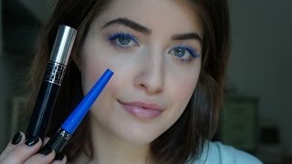 Bold Blue  Cobalt Liner amp Mascara [upl. by Bywoods]