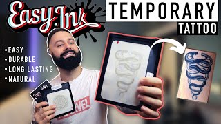 Easyink SemiPermanent Tattoo FULL TWO WEEK REVIEW [upl. by Schoenburg]