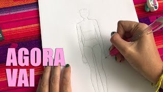 COMO DESENHAR CORPO FEMININO  Nath Araújo [upl. by Bakki493]