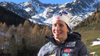 Marit Bjørgen i Val Senales [upl. by Hillyer]