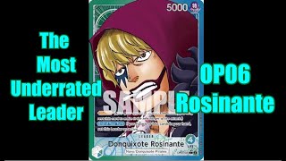 OP06 Rosinante is the most FUN deck in format OP06 One Piece Trading Card Game [upl. by Torras]