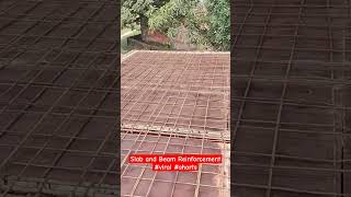 Slab and Beam Reinforcement viral shorts construction [upl. by Guy]