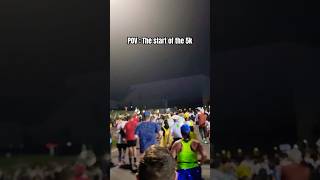 POV start of RunDisney 5k rundisney epcot raceday 5k 5krace disney disneyworld racevideo [upl. by Tizes]