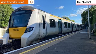 Class 700 drag amp Freight Trains Galore Trains at Wandsworth Road 16092024 [upl. by Lustick]