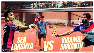 LAKSHYA SEN VS SRIKANTH KIDAMBIASIAN GAMES 2023 SELECTION TRIALS [upl. by Tattan]