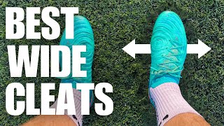 Best Cleats for Wide Feet 2024 [upl. by Enyala]