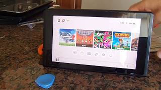 Trocando a LCD e o touch do Nintendo Switch [upl. by Reaht80]