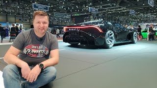 GENEVA 2019 Bugatti quotLa Voiture Noirequot oneoff  cea mai scumpă maşină nouă din istorie [upl. by Harberd]