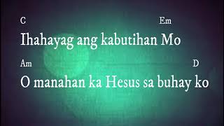 TAGALOG CHRISTIAN WORSHIP SONG Gilbert Huarde WALANG IBANG NAIS Lyrics and chords [upl. by Aohsoj54]