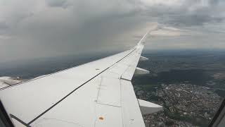 Lufthansa A320neo smooth summer landing in overcast Frankfurt I 4K60 [upl. by Mcintosh916]