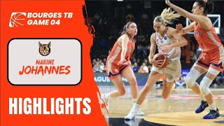 Marine Johannès vs Tango Bourges 2 avec Mersin Basketball Féminin  Highlights Women Basket 🏀 [upl. by Horvitz]