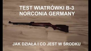 Test quotwiatrówkiquot B3 quotNorconia Germanyquot a właściwie wyrobu wiatrówkopodobnego [upl. by Koetke]