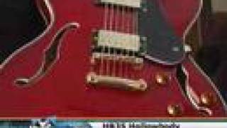 Washburn HB35 Hollowbody Electric Guitar Demo [upl. by Eimmot]