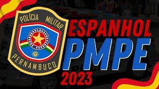 AULÃO DE ESPANHOL PMPE2023  OFICIAL  TEORIA  QUESTÕES AOCP [upl. by Lillian834]