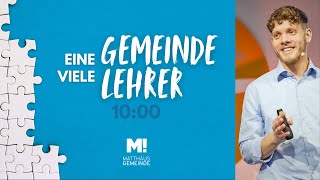 10 Uhr OnlineGottesdienst 2292024  Eine Gemeinde viele Lehrer  Ev Matthäus Gemeinde Bremen [upl. by Llerut475]