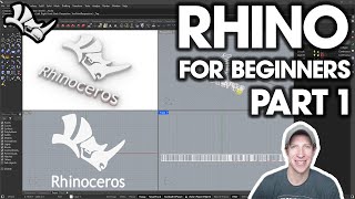 Getting Started with Rhino Part 1  BEGINNERS START HERE [upl. by Rossuck549]