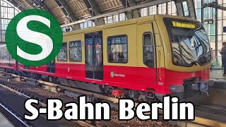 Berlin SBahn Observations amp S9 Journey to Airport  April 2022 [upl. by Nnayhs]