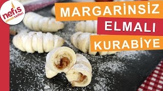 Margarinsiz Yumuşacık Elmalı Kurabiye Tarifi  Kurabiye Tarifleri  Nefis Yemek Tarifleri [upl. by Chuu]