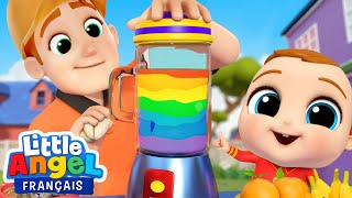 Apprendre les couleurs avec Bébé Louis  Comptines pour Bébé  Little Angel Français [upl. by Svend]