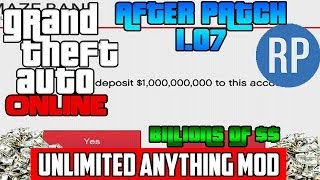 GTA 5 Online EASY BILLIONS OF DOLLARS AND UNLIMITED RP MOD After 107 Unlimited Money How To [upl. by Trudy]