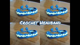 Very simple Crochet Headband  Tutorial for beginners crochet follow tutorial [upl. by Atiuqehs485]