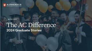 The AC difference  2024 Graduate Stories [upl. by Akiaki833]