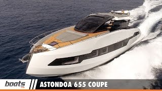 Astondoa 655 Coupe First Look Video Sponsored by United Marine Underwriters [upl. by Enahsal]