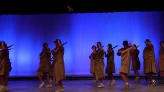 Performing Arts Dance Academy Its Raining Men Dads Dance [upl. by Eidurt]