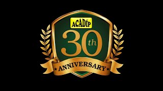 ACADIP UNVEILS 30TH ANNIVERSARY LOGOSAVE THE DATE12th Jan 2025 at Intl Conf Centre UI Ibadan [upl. by Josepha]