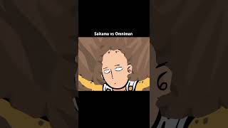 Saitama vs Omni man 🔥💀 Status Animation shorts shortsfeed anime skull [upl. by Assanav]