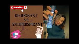 Deodorant vs antiperspirant [upl. by Wylie98]