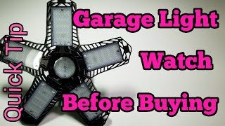 LED Garage Lights  Watch before you buy [upl. by Iago]