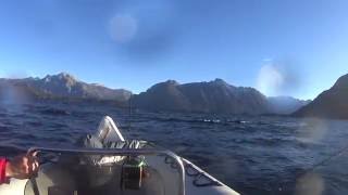 Lago Nahuel Huapi  Semirrigido Viking 600  Sony Action Cam [upl. by Puff]