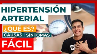 💓 HIPERTENSIÓN ARTERIAL  Causas síntomas ejercicios tratamiento [upl. by Perkin]