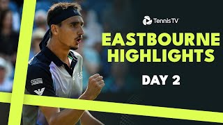 Norrie vs Ruusuvuori Navone amp Sonego Involved  Eastbourne 2024 Highlights Day 2 [upl. by Kasper]