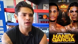 Ryan Garcia Reveals He’s PULLING OUT of the Devin Haney Fight in NYC [upl. by Druci640]