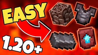 4 Best Ways To Find Ancient Debris Netherite In MINECRAFT 120  Java amp Bedrock Edition [upl. by Sadnalor]