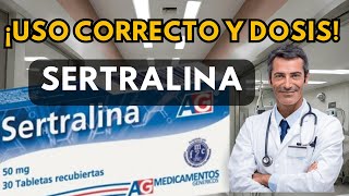 💊 SERTRALINA DOSIS 🤷‍♂️para que SIRVE y COMO tomar Efectos Secundarios [upl. by Scott]